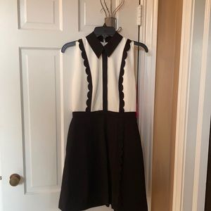 Betsey Johnson tuxedo dress